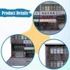 1 Piece Diecast Car Display Case Diorama Building City Backdrop Model Scene Miniature