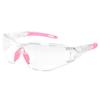 PAERDE HM12 Protective and UV Protection Eyewear, Ultra-Lightweight, Anti-Fog, Windproof, (Double-Sided Anti-Fog Coating) (Pink)