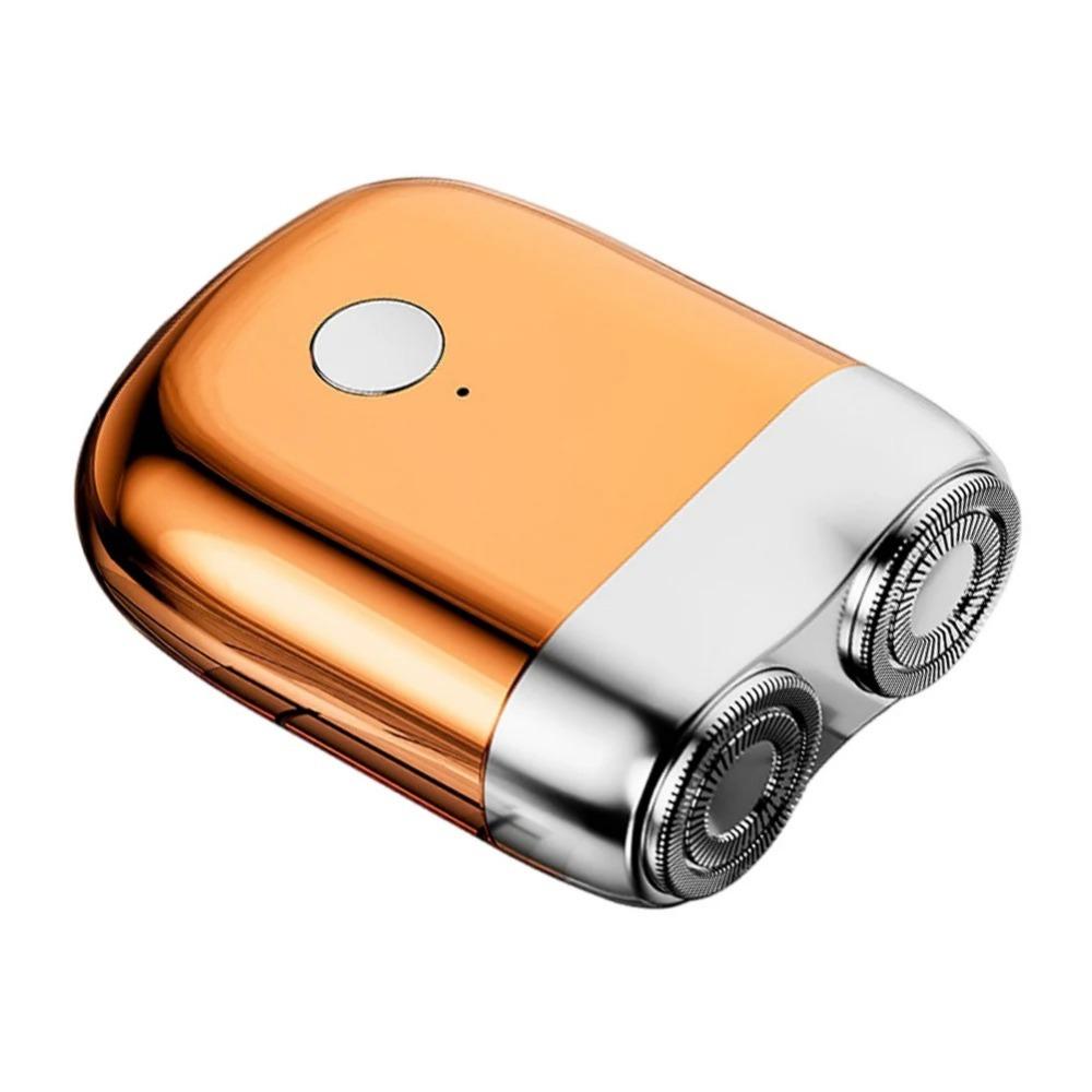 Ultra Clean Mini Electric Shaver Magnetic Facial Beard Trimmer Pocket Double Head Razor  Face Body