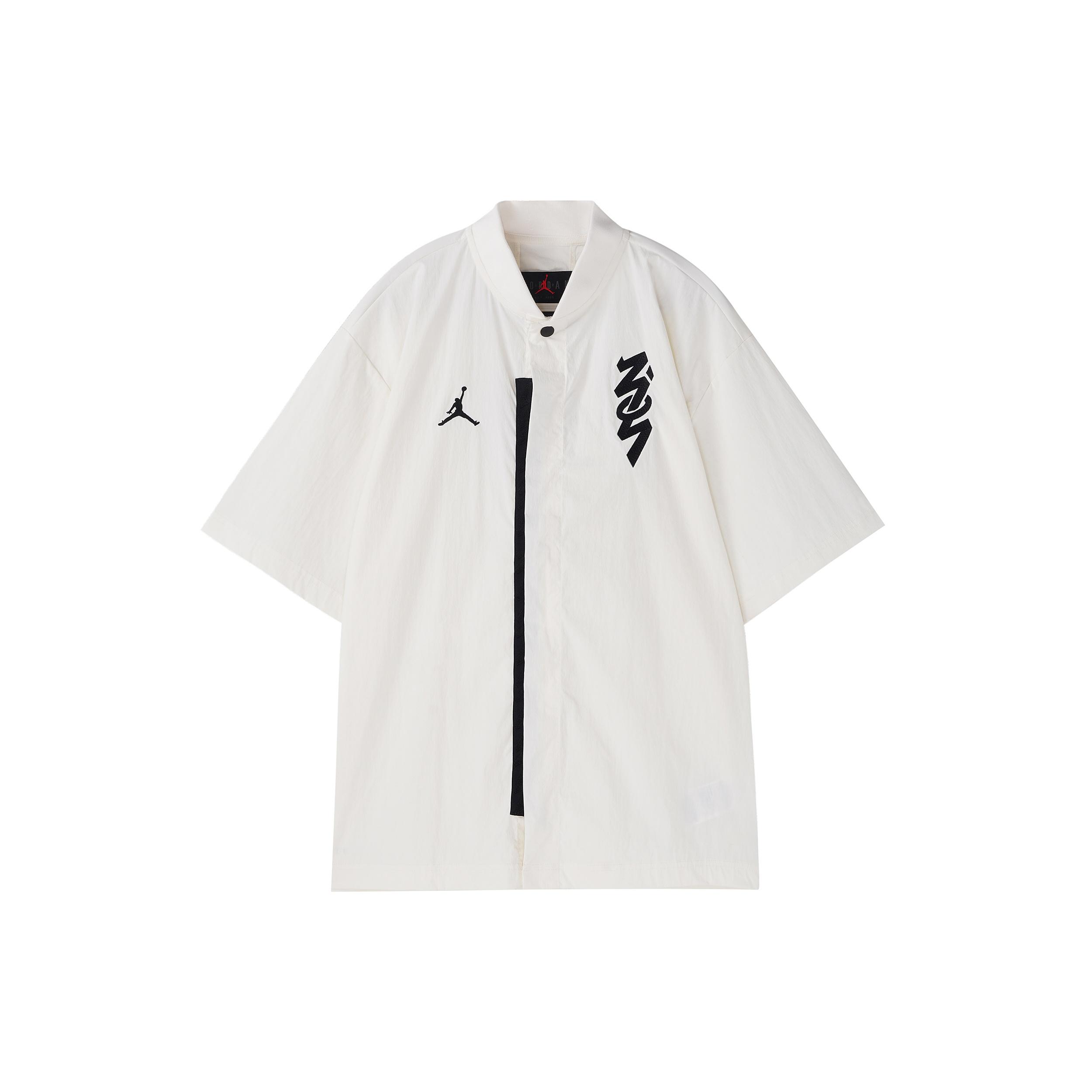Air Jordan FW22 Logo Zion Shirt White Black Men s DR2173-133 M