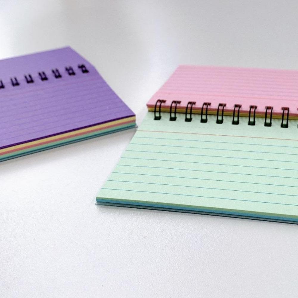 2Pcs Portable Color Spiral Notebook for Students and Office Use Durable and Convenient Journal for Organizing Notes and Ideas