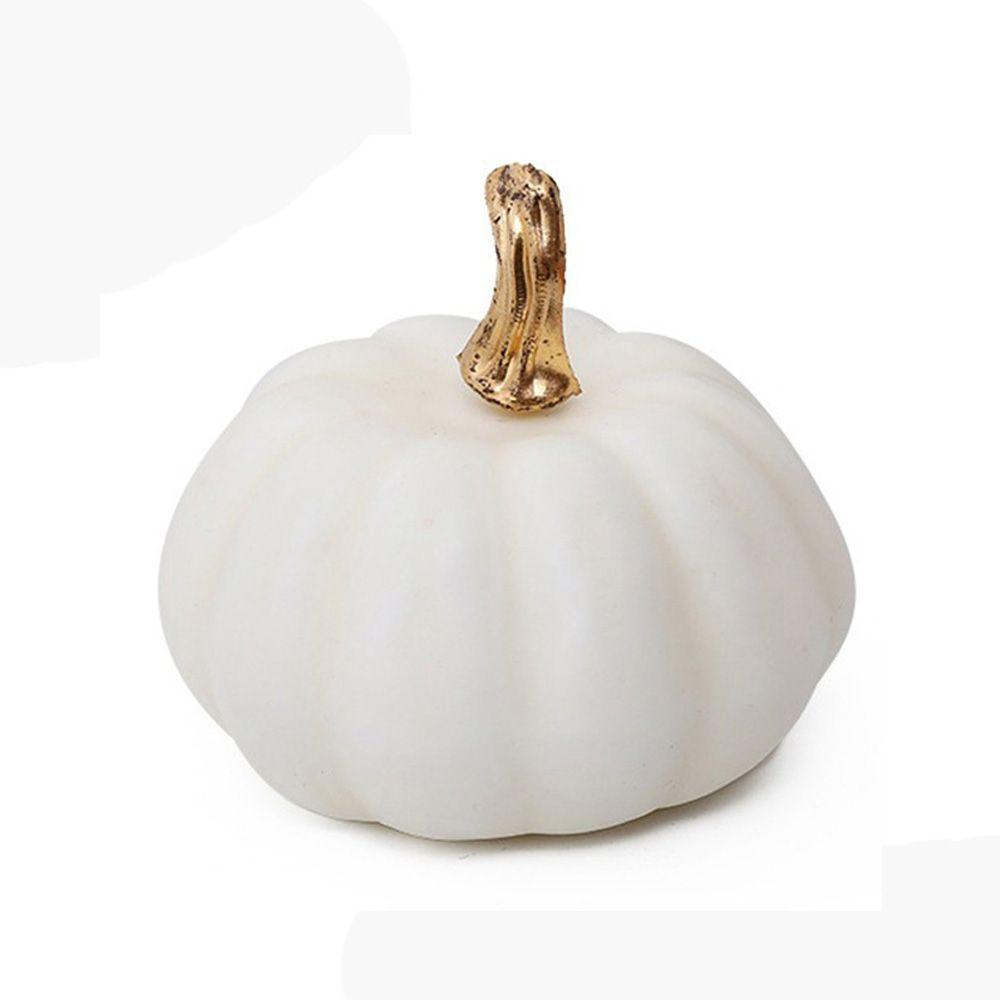 Fake Vegetable Artificial Pumpkin Halloween Decoration Fall Harvest Decor Simulation Pumpkin Model