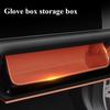 For Buick Envision Plus 2026-2026 Car Door Storage Box Cover Leather Glove Box Mat Pad Storage Barrel Auto Interior Accessories