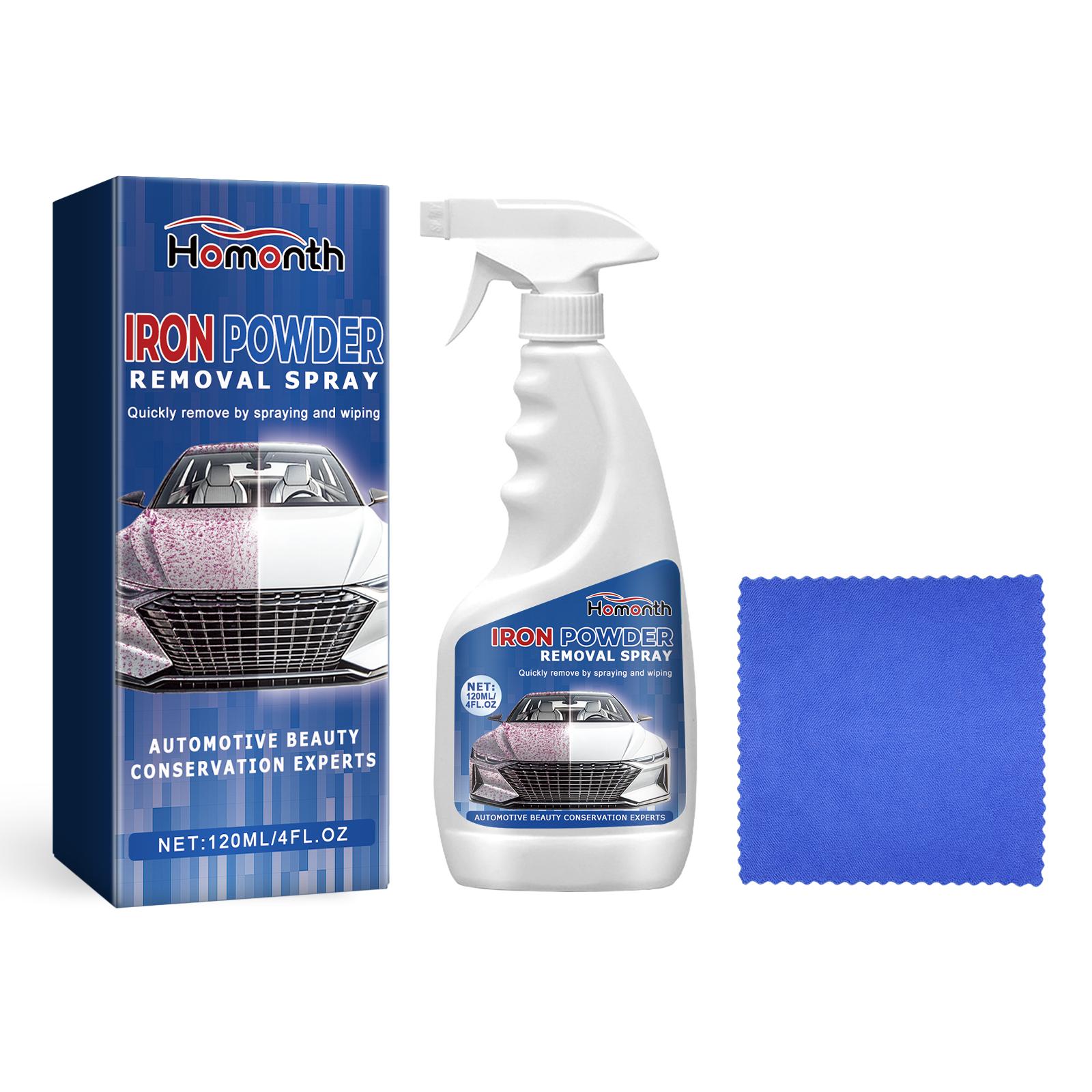

Homonth Rust Remover for Car Paint & Metal Removes Yellow Stains & Rust Spots Gentle on Paint and Restores Original Shine 1 Set