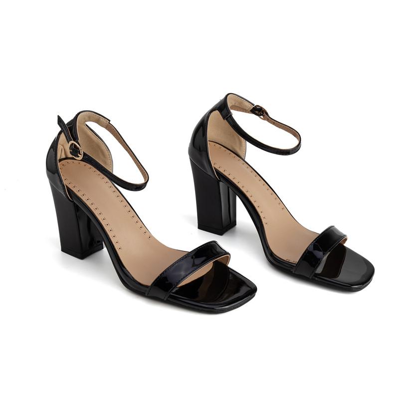 Sandales à talons hauts pour femmes été nouvelle collection sandales à plateforme à bout ouvert grande taille