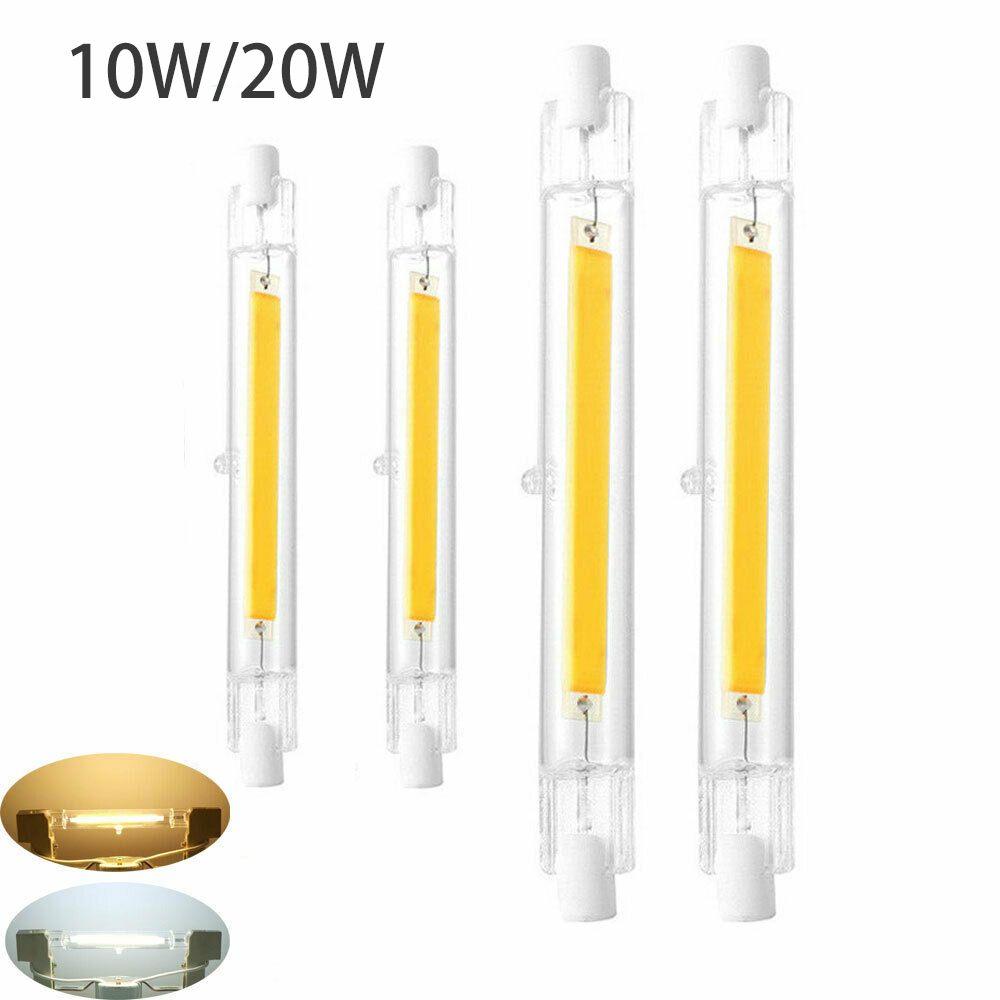 

R7s R7s Лампы с регулируемой яркостью галогенного света 220 В Свет со стеклянной трубкой Галогенный прожектор