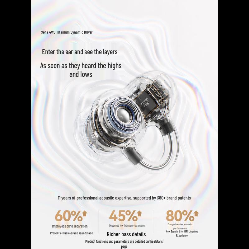 SANAG S8S Ultra AI Smart Open-Ear Clip Bluetooth Earphones
