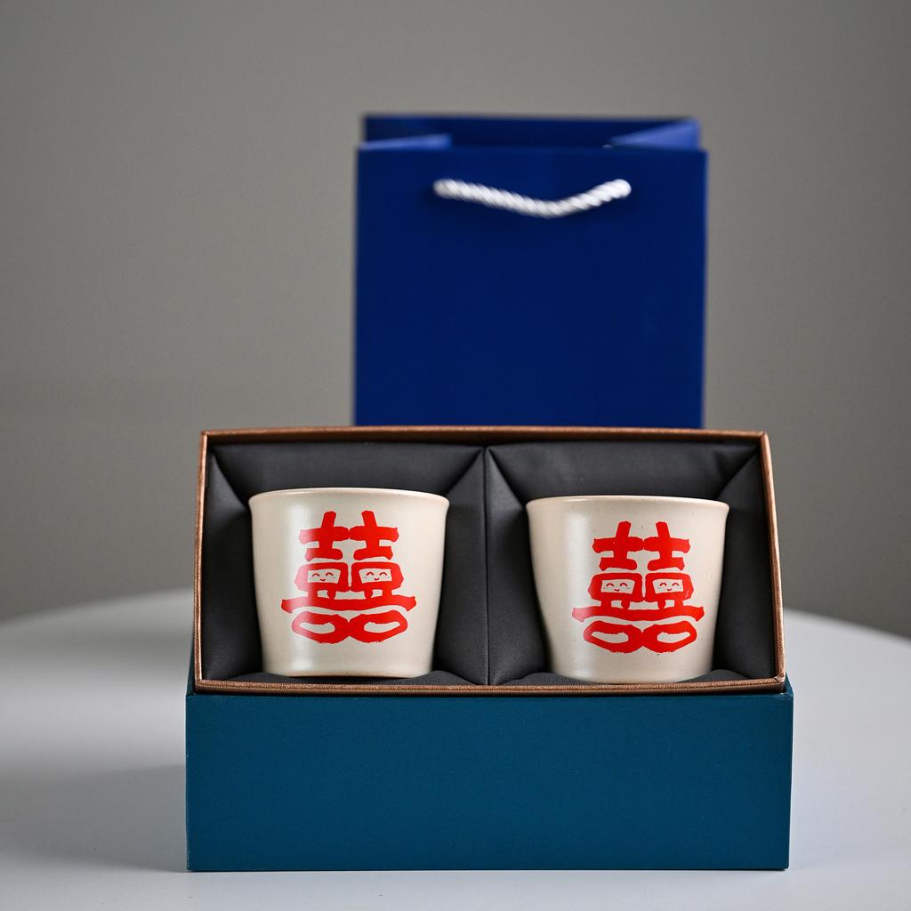 Plant Ash Glaze Tea Cup Shuangxi Hand-Painted Ceramic Teacup Personal Special Teacup Kung Fu Tea Set Small Teacup Single Cup