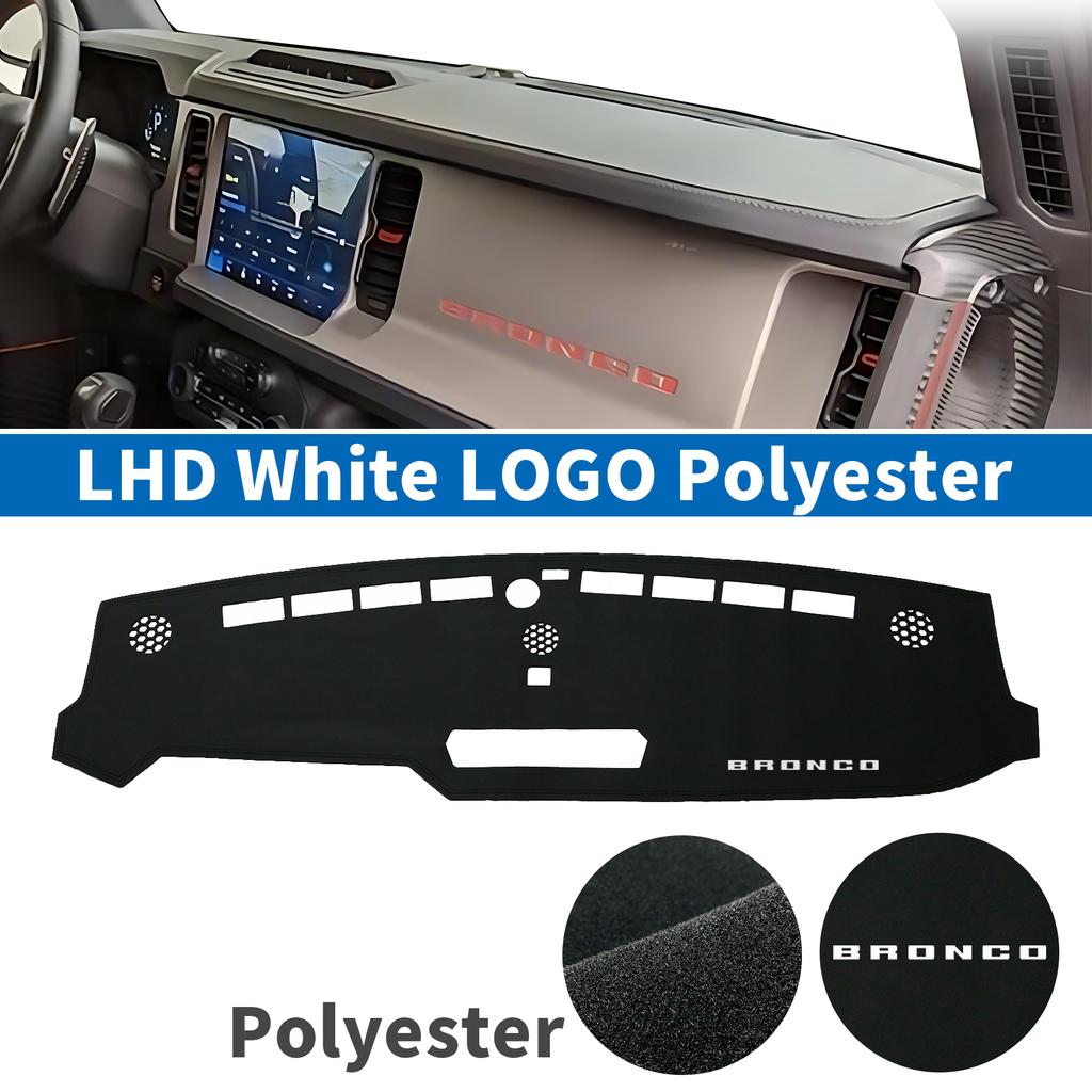 Car Dashboard Mat Accessories for Ford Bronco 2025 2025 2026 Sunshade Protective Carpet Dash Pad Dashmat