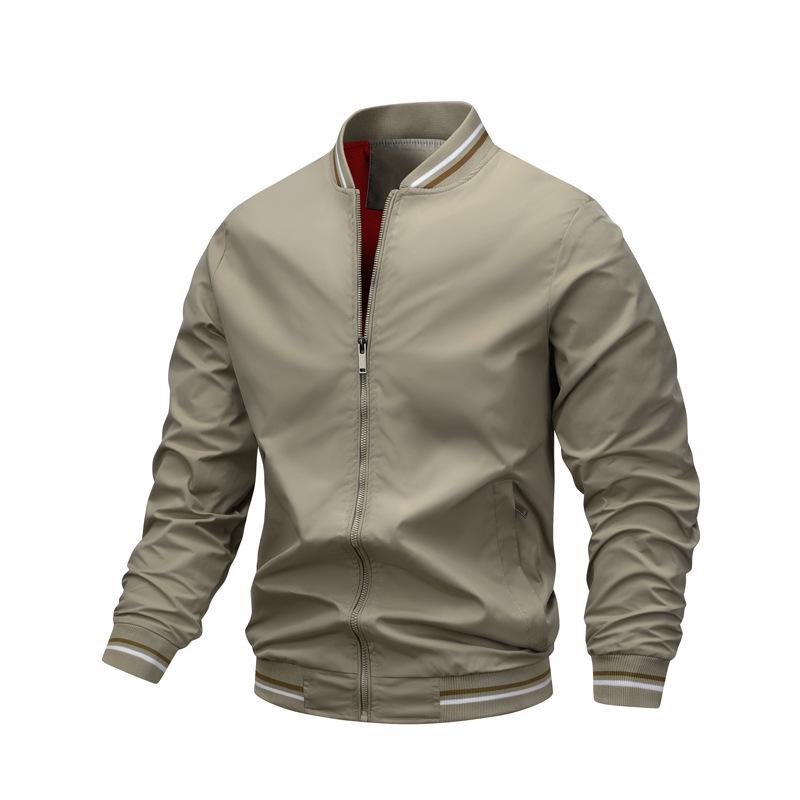 Trendy Men's European & American Casual Autumn/Winter Jacket