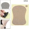 Adhesive Anti Sweat Pads 10 Pcs 9 X 6.5 cm Unisex Sweat Absorbing Armpit Pads
