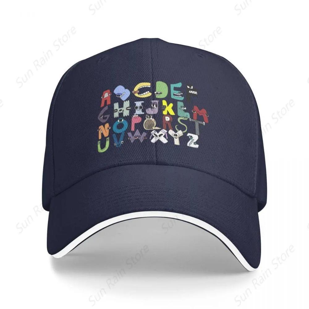 Alphabet Lore Samolepka Baseballová čepice Sportovní čepice Značka Pánská čepice Chlapec Dítě Dámská