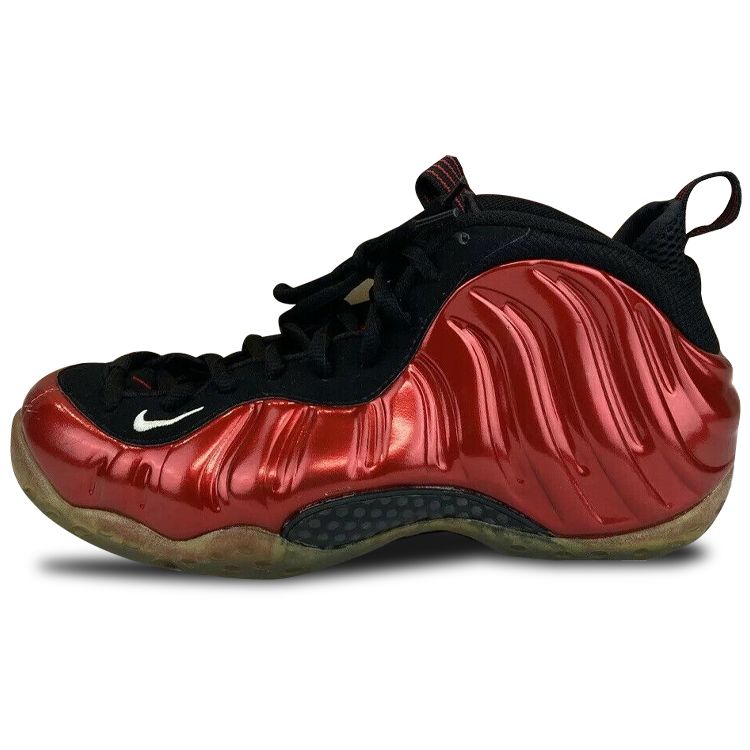 

Nike Foamposite One Металлический красный Ретро баскетбольные кроссовки Мужские кроссовки Черный 314996-610(2011) 43