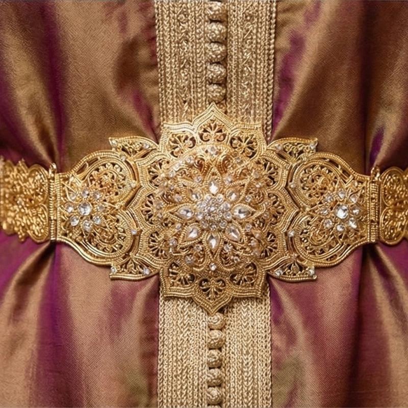 Aesthetic Caucasian Chain for Women Waist Chain Belly Chain Ethnic Waist Chain for Ballroom Dancewear Party