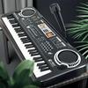 Piano Eletrônico de 61 Teclas para Crianças Teclado Musical Brinquedos Auto Entretenimento Brinquedo Sonoro Precoce