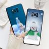Coque en TPU noire pour Samsung Galaxy M31 M12 M32 5g M22 M51 M33 M52 M23 M13 M30s M01 M53 M62 M11 Joyeux Noël Bonhomme de neige Capa