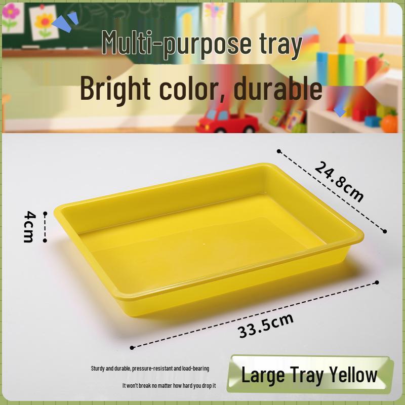 Mehrzweck-Kunststofftablett: Katzentoilette, Aufbewahrung, Malerei & Experimentelle Nutzung für Studenten