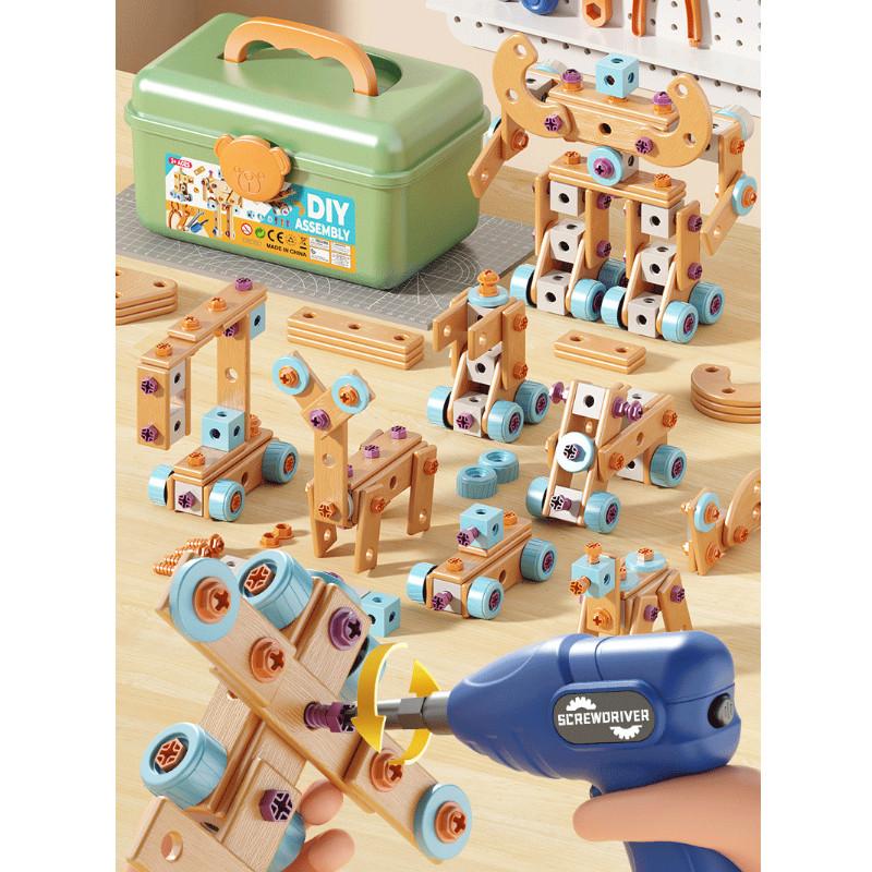 Diy Assembly Toys Repair The Toolbox For Learning Motor Skills Early Education