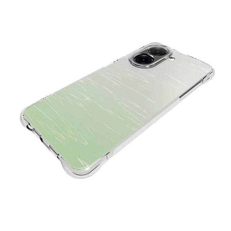 

For Xiaomi Redmi A5 NFC (173.45*79.35*8.45mm) Clear TPU Case WANLONFENG TM Series 2.0mm Phone Back Cover Transparent