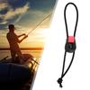 1/4pcs Elastic Fishing Rod Tie Strap Bungee Leash Portable Reusable Fishing Pole Tie Down Fixing Holder Wrap Band