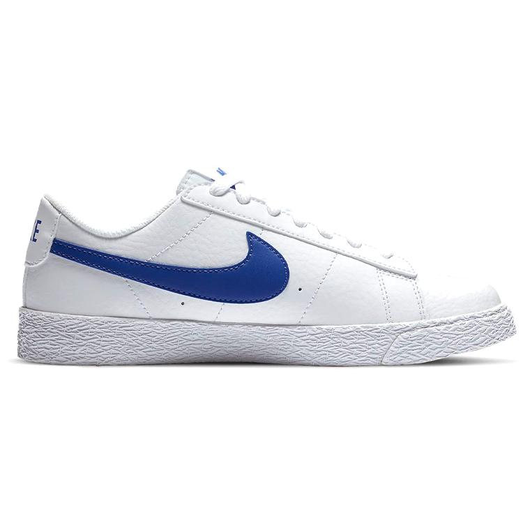 Nike Blazer Low White Astronomy Blue GS CZ7576-100