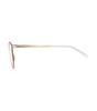 Heonteoaiweeo [Woman] Round Thin Metal Sunglasses - Pink Htb22