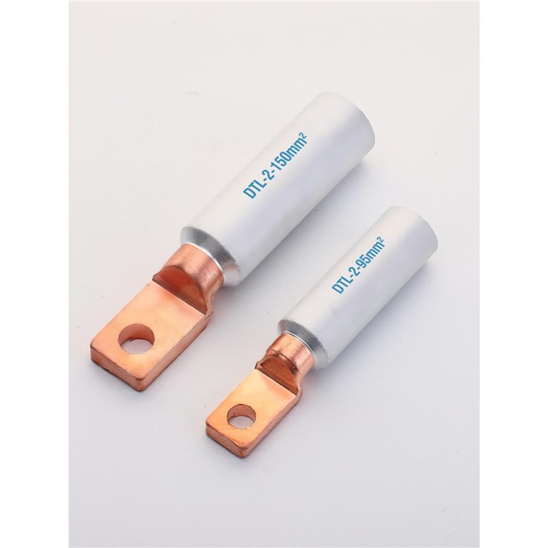 DTL-50/70/95 Square Head Copper-Aluminum Transition Lug with Plastic Shell for Circuit Breakers and Cable Terminals