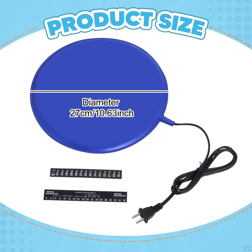 Brewing & Fermentation Heating Pad 25W for Sourdough Starter Yogurt Seedling