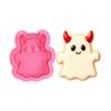 Halloween Cutter Molds, Pumpkin and Press Set for Baking