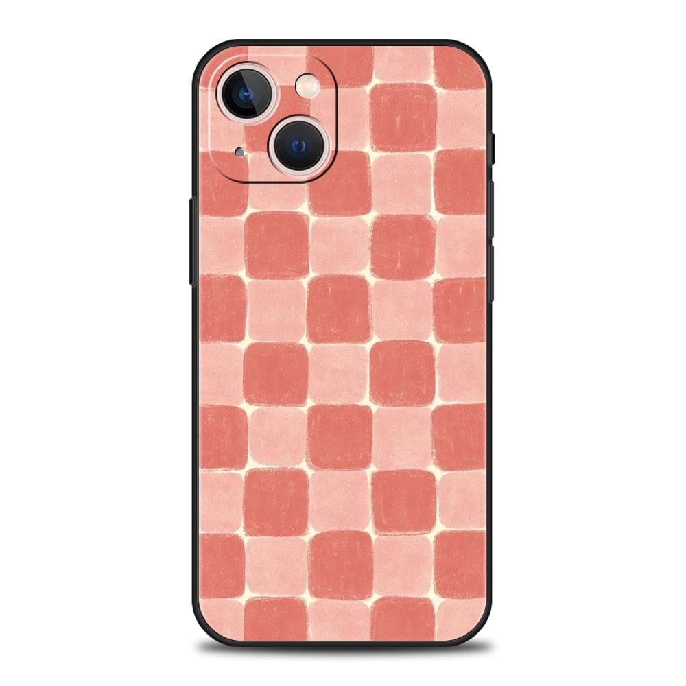 Luxury TPU Soft Phone Case For iPhone 17 Air 16E 16 11 15 14 Pro MAX 12 13 7 8 Plus X XR XS SE 2022 Cover chess board art