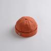 Retro Solid Color Baby Cap Spring Summer Soft Cotton Brimless Beanie Hat For Girl Boy Kids Children Landlord Caps Bonnet EMA