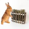 Hanging Chew Toy Hays Feeders for Small Pet Rabbits Cosist of Natural