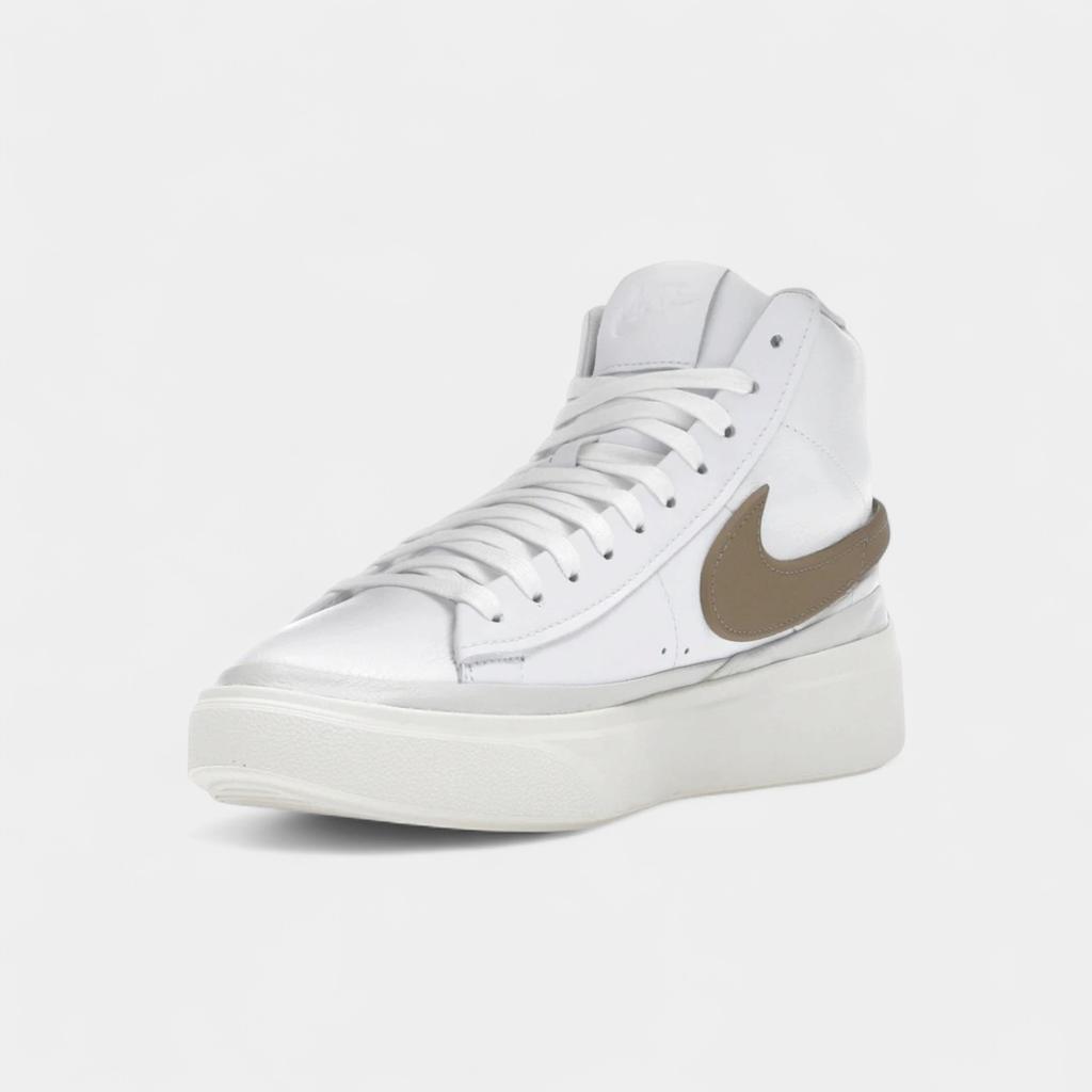 Nike Blazer Phantom Mid Biały Khaki