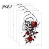 5 Sheets Tattoo Stickers, Skin-Friendly Temporary Tattoos for Adults And Kids, Easy To Apply Hypoallergenic Non-Irritating Body Art for Events And