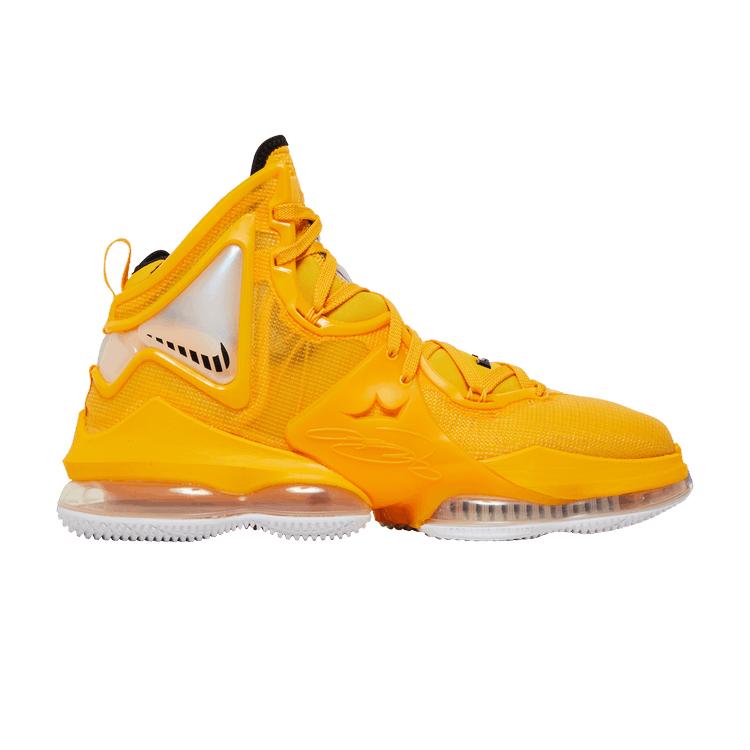 Nike LeBron 19 Hard Hat Men Sneakers Yellow CZ0203-700