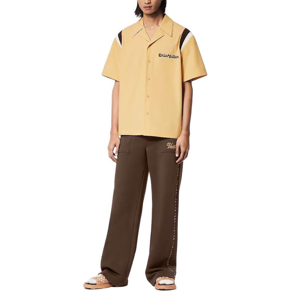 LOUIS VUITTON x Tyler Collaboration SS24 Casual Pants Men's Brown 1AFQ43
