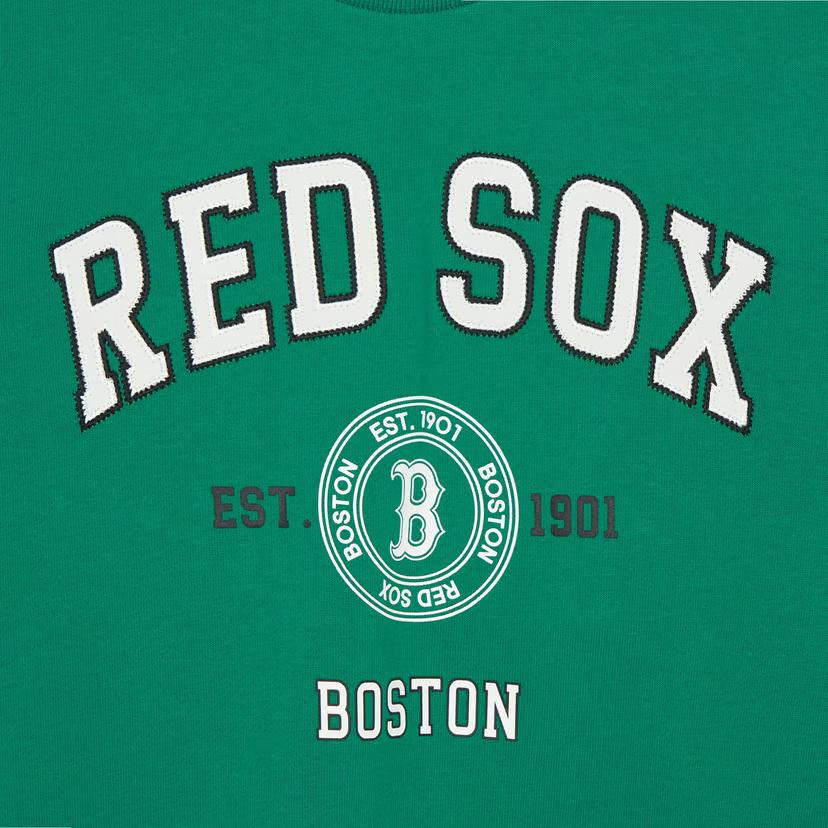 New MLB Sweatshirt Boston Red Sox Kids' 7AMTV0141-43GNP