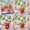 Whimsical Capybara Bubble Blowing Plush Keychain Adorable Plush Toy For Collectors