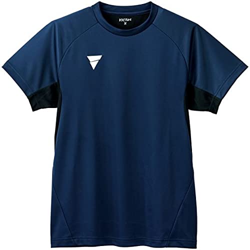 VICTAS Table Tennis Practice Shirt, V-TS231, Unisex, Gray (1100), Size M, 532102