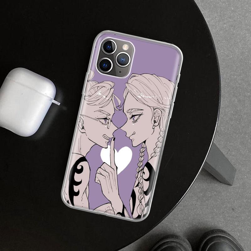 Tokyo Avengers Anime Phone Case Cover For iPhone 11 12 13 Mini 14 15 Plus 16 Pro Max 17 Air 7 8 + SE Art Customized Fundas 11 12