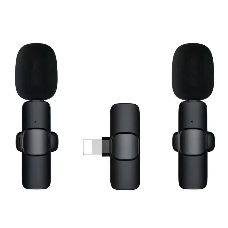 Top-rated J13 Wireless Lavalier Microphone: One-to-Two 2.4G Noise-Reducing Mic for Live Streaming