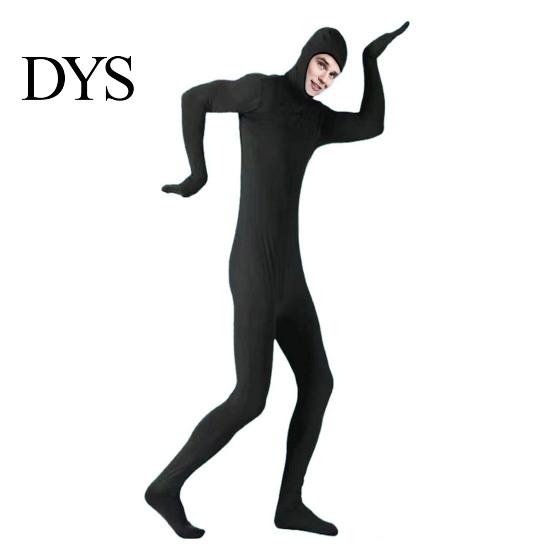 Costume Party Unitard Full Body Zentai Suit for Men Women, Open Face Halloween Cosplay Bodysuit, Adults Stretchy Spandex Party, Stage Performance