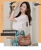 Stylish Multi-Compartment Crossbody Bag for Mature Women