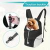New Dog Pet Backpack Comfortable Carrier Travel Hiking Bag Front Pack Breathable Adjustable Straps for Small Medium Dogs Cats
