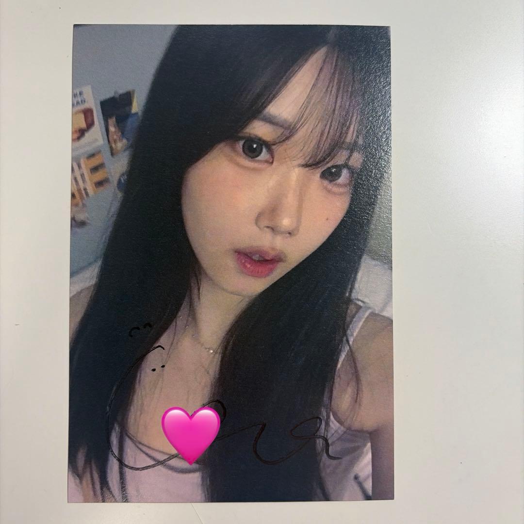 [USED] CLASSy Chaewon autograph