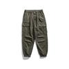 New Men's Overalls High Street Loose Casual Leggings Men's Silhouette High-end Long Pants