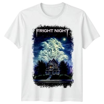 Fright Night (1985) Movie Poster Inspired Unisex T-Shirt Retro Tee Unisex