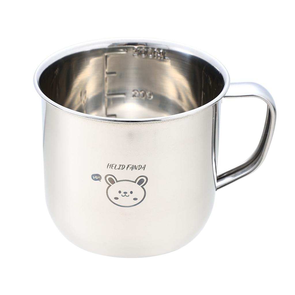 300ml 304 Stainless Steel Drinking Cup For Kids Students 300ML Tumbler Durable Anti Drop Mug Portable Milk Coffee Cup Drinkware