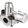 A/C Piercing Valve Refrigerator Piercing Puncture Valve Spanner Zinc Alloy Air Conditioner Line Tap Valves For Home HVAC Parts