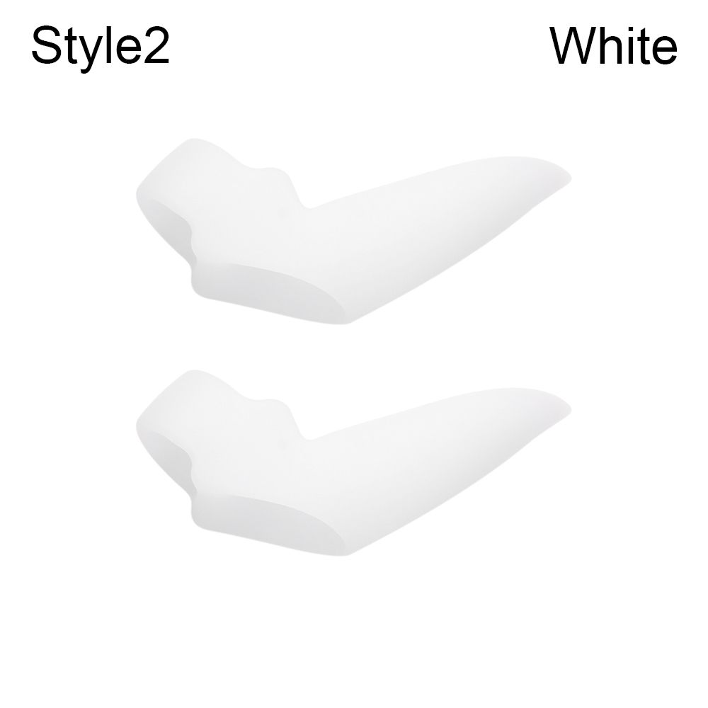 

Care Tools Big Toe Straightener Foot Fingers Toe Separator Toes Separator Thumb Valgus Protector Style2 білий